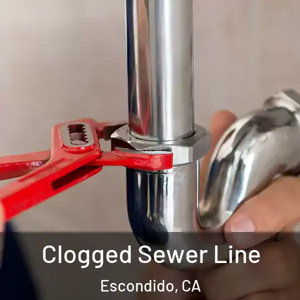  Clogged Sewer Line Escondido, CA